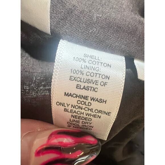 ANN TAYLOR LOFT empire waist halter dress 100% cotton lined size 2 - Picture 9 of 9